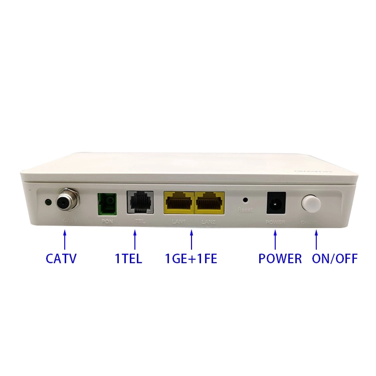  OEM del router FTTH di HK729-CATV Gpon Epon Xpon 1ge 1fe 1tel ONU Ontario Olt