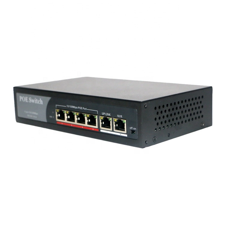 ODM 100m 4 10/100Mbps Poe dell'OEM del commutatore di serie 4ep+2e Poe 1