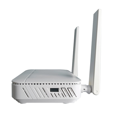 Customized XPON ONT ONU 1GE+1FE+CATV+WIFI ROUTER WITH RJ45 Connector 2.4G wifi gepon ONU